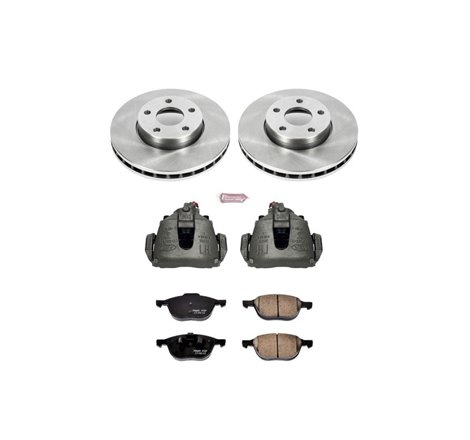 Power Stop 13-18 Ford C-Max Front Autospecialty Brake Kit w/Calipers