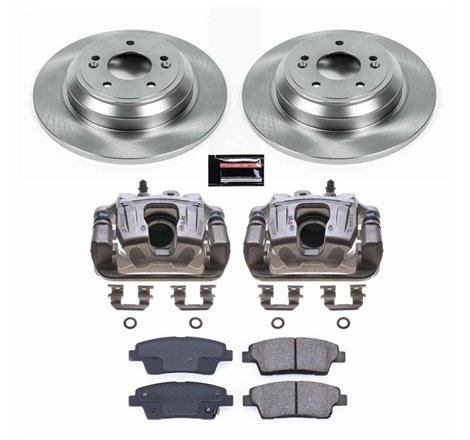 Power Stop 17-18 Genesis G80 Rear Autospecialty Brake Kit w/Calipers