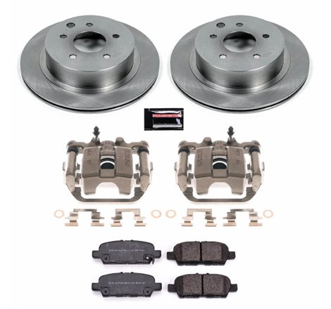 Power Stop 11-19 Nissan Leaf Rear Autospecialty Brake Kit w/Calipers