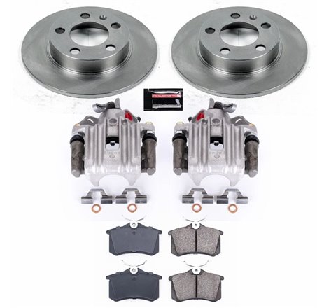 Power Stop 1999 Volkswagen Jetta Rear Autospecialty Brake Kit w/Calipers