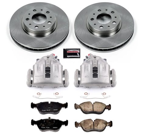 Power Stop 94-97 Volvo 850 Front Autospecialty Brake Kit w/Calipers