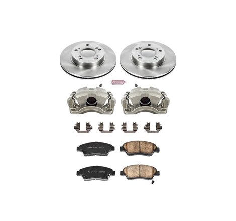 Power Stop 02-06 Acura RSX Front Autospecialty Brake Kit w/Calipers