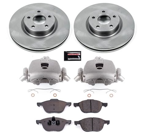 Power Stop 06-13 Volvo C70 Front Autospecialty Brake Kit w/Calipers