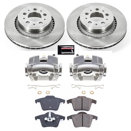 Power Stop 03-14 Volvo XC90 Rear Autospecialty Brake Kit w/Calipers