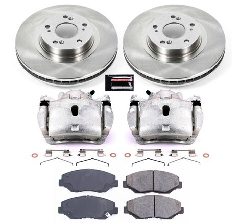 Power Stop 13-15 Acura ILX Front Autospecialty Brake Kit w/Calipers