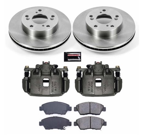 Power Stop 13-15 Acura ILX Front Autospecialty Brake Kit w/Calipers