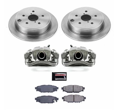 Power Stop 15-19 Subaru WRX Rear Autospecialty Brake Kit w/Calipers