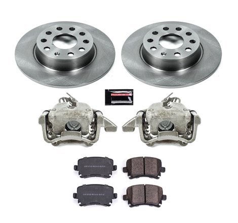 Power Stop 2013 Audi A3 Quattro Rear Autospecialty Brake Kit w/Calipers