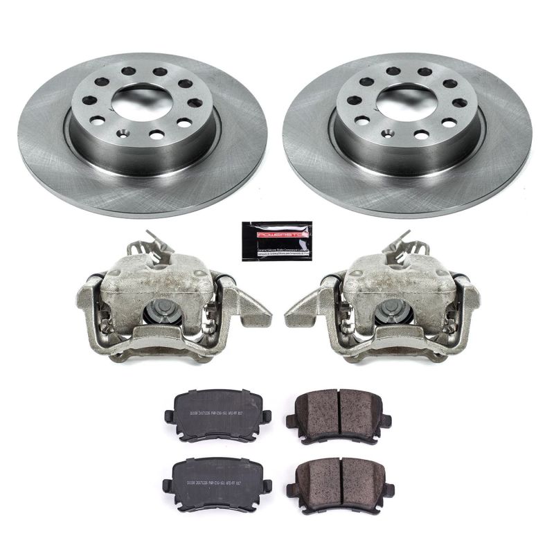 Power Stop 2013 Audi A3 Quattro Rear Autospecialty Brake Kit w/Calipers