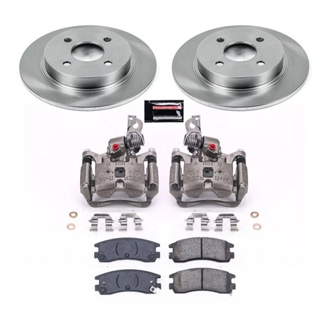 Power Stop 91-92 Saturn SC Rear Autospecialty Brake Kit w/Calipers