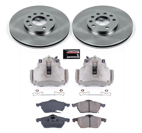 Power Stop 99-03 Saab 9-3 Front Autospecialty Brake Kit w/Calipers