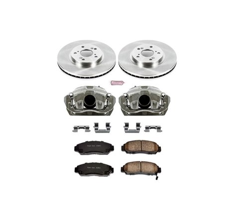 Power Stop 01-03 Acura CL Front Autospecialty Brake Kit w/Calipers