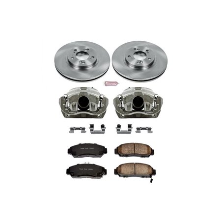 Power Stop 99-04 Acura RL Front Autospecialty Brake Kit w/Calipers