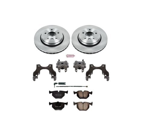 Power Stop 01-06 BMW 330Ci Rear Autospecialty Brake Kit w/Calipers