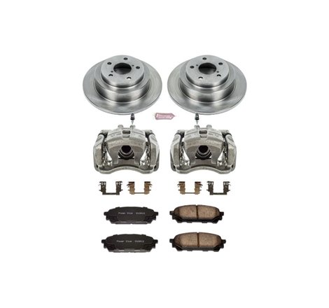 Power Stop 05-06 Saab 9-2X Rear Autospecialty Brake Kit w/Calipers