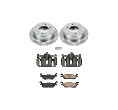 Power Stop 06-10 Hummer H3 Rear Autospecialty Brake Kit w/Calipers