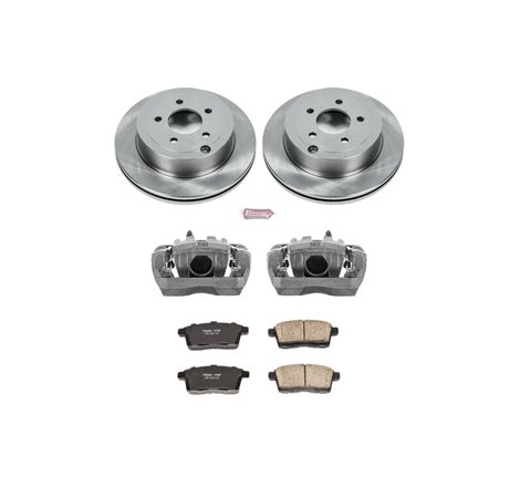 Power Stop 07-10 Ford Edge Rear Autospecialty Brake Kit w/Calipers