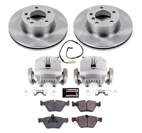 Power Stop 08-10 BMW 128i Front Autospecialty Brake Kit w/Calipers