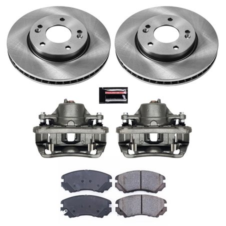 Power Stop 10-11 Kia Soul Front Autospecialty Brake Kit w/Calipers