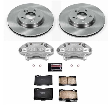 Power Stop 05-12 Acura RL Front Autospecialty Brake Kit w/Calipers