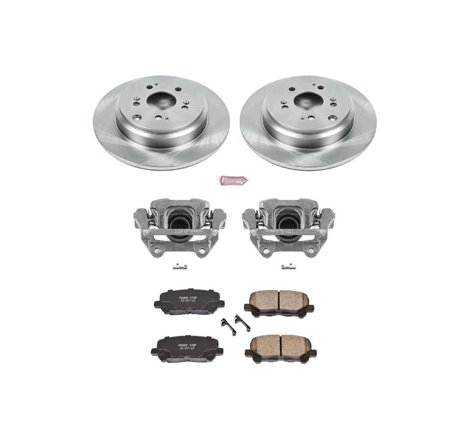 Power Stop 07-13 Acura MDX Rear Autospecialty Brake Kit w/Calipers