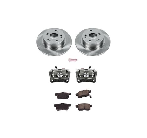 Power Stop 11-14 Acura TSX Rear Autospecialty Brake Kit w/Calipers