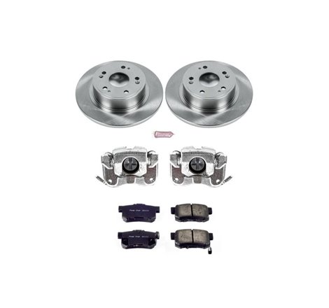 Power Stop 16-18 Acura ILX Rear Autospecialty Brake Kit w/Calipers