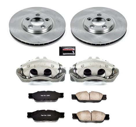 Power Stop 2005 Jaguar S-Type Front Autospecialty Brake Kit w/Calipers