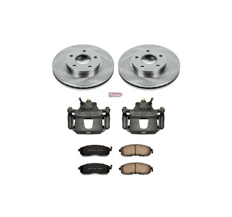 Power Stop 1999 Nissan Maxima Front Autospecialty Brake Kit w/Calipers