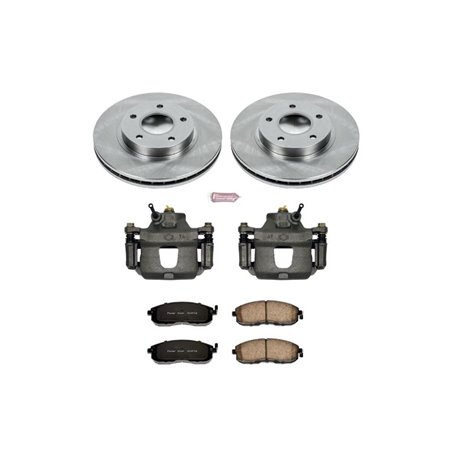 Power Stop 1999 Nissan Maxima Front Autospecialty Brake Kit w/Calipers