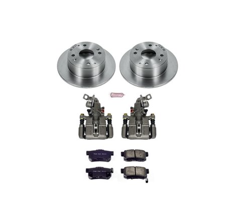 Power Stop 95-98 Acura TL Rear Autospecialty Brake Kit w/Calipers