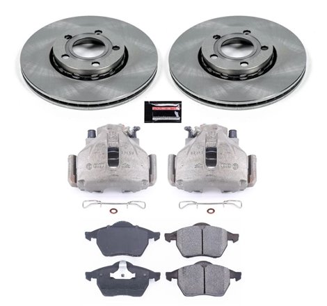 Power Stop 96-98 Audi A4 Front Autospecialty Brake Kit w/Calipers