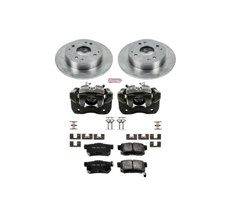 Power Stop 98-99 Acura CL Rear Autospecialty Brake Kit w/Calipers