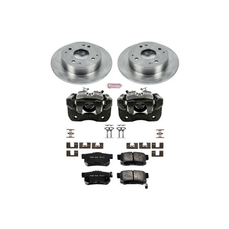 Power Stop 98-99 Acura CL Rear Autospecialty Brake Kit w/Calipers