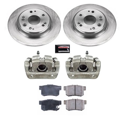 Power Stop 02-04 Acura RL Rear Autospecialty Brake Kit w/Calipers