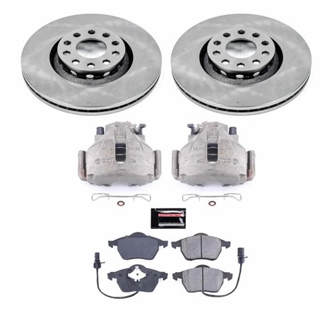 Power Stop 02-05 Audi A4 Front Autospecialty Brake Kit w/Calipers