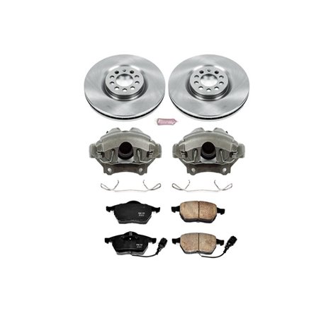 Power Stop 99-06 Audi TT Front Autospecialty Brake Kit w/Calipers