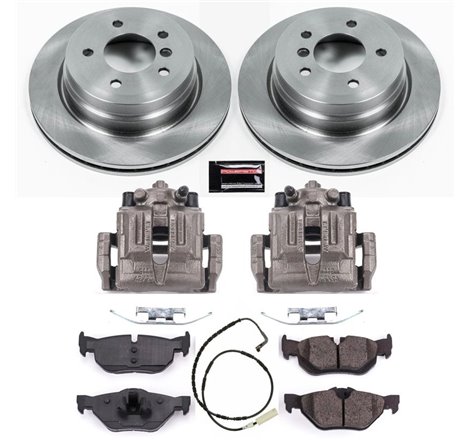 Power Stop 07-10 BMW 328i Rear Autospecialty Brake Kit w/Calipers