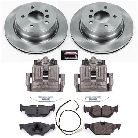 Power Stop 07-10 BMW 328i Rear Autospecialty Brake Kit w/Calipers