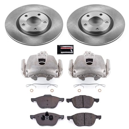 Power Stop 09-10 Mazda 3 Front Autospecialty Brake Kit w/Calipers