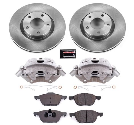 Power Stop 04-13 Mazda 3 Front Autospecialty Brake Kit w/Calipers