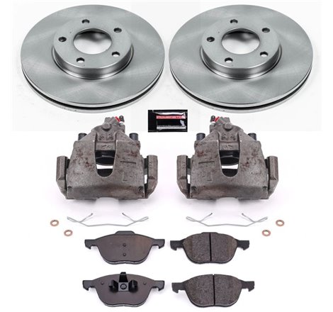 Power Stop 04-13 Mazda 3 Front Autospecialty Brake Kit w/Calipers