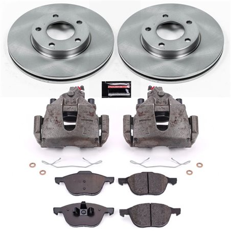 Power Stop 04-13 Mazda 3 Front Autospecialty Brake Kit w/Calipers