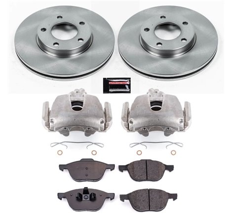 Power Stop 08-13 Mazda 3 Front Autospecialty Brake Kit w/Calipers