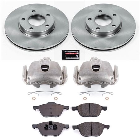 Power Stop 08-13 Mazda 3 Front Autospecialty Brake Kit w/Calipers