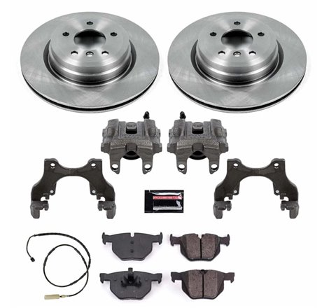 Power Stop 11-13 BMW 335i Rear Autospecialty Brake Kit w/Calipers