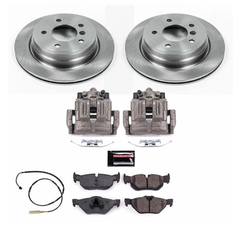 Power Stop 11-13 BMW 328i Rear Autospecialty Brake Kit w/Calipers