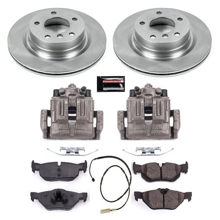 Power Stop 11-13 BMW 328i Rear Autospecialty Brake Kit w/Calipers