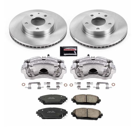 Power Stop 14-16 Mazda 3 Front Autospecialty Brake Kit w/Calipers