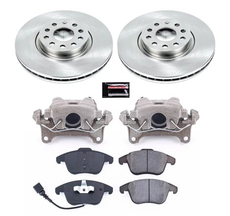 Power Stop 15-18 Audi Q3 Front Autospecialty Brake Kit w/Calipers